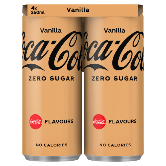 Coca-Cola Zero vanilla - Dirk