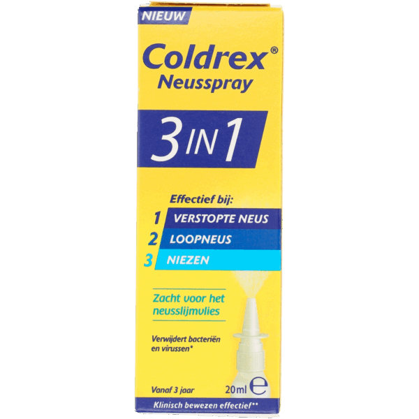 Coldrex 4-in-1 Neusspray - PLUS