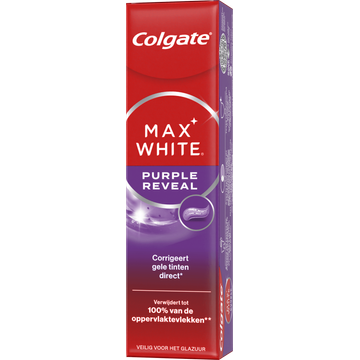 Colgate Max White Purple Reveal Tandpasta - JUMBO