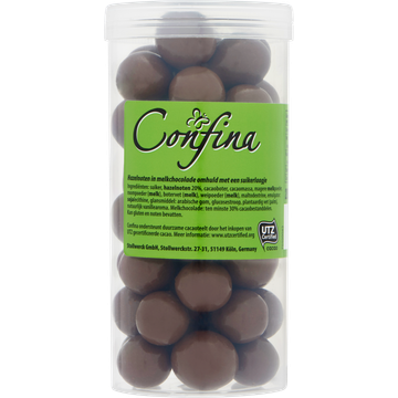 Confina Hazelnoten in Melkchocolade - JUMBO