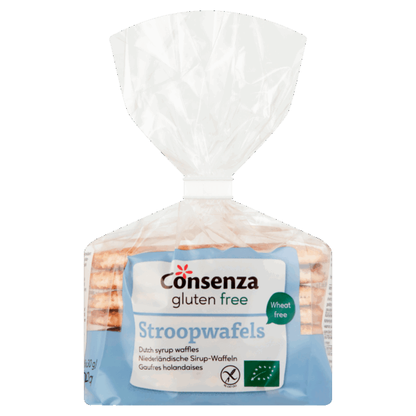 Consenza Stroopwafels Glutenvrij Lactosevrij - PLUS