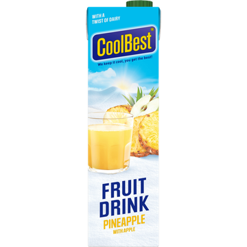 CoolBest FruitDrink Pineapple - JUMBO