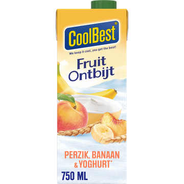 CoolBest FruitOntbijt Yoghurt Perzik-Banaan - JUMBO