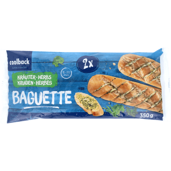 Coolback Baguette kruidenboter 2 st. - Dirk