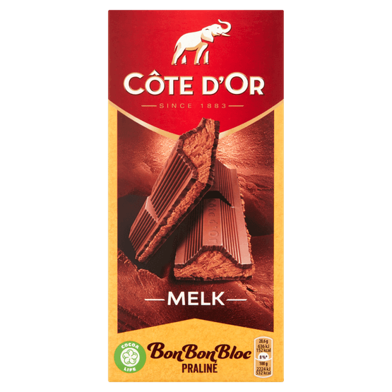 Côte d'Or Bon bon bloc praline melk - Dirk