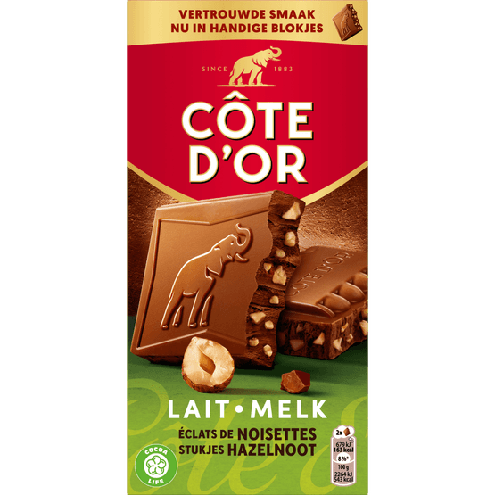 Côte d'Or Chocolade tablet melk-hazelnoot - Dirk