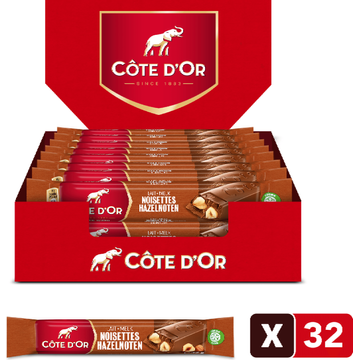Côte d'Or Chocoladereep Melk Hazelnoten - JUMBO