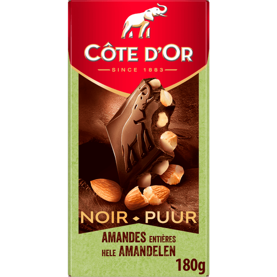 Côte d'Or Chocoladereep puur amandel - Dirk