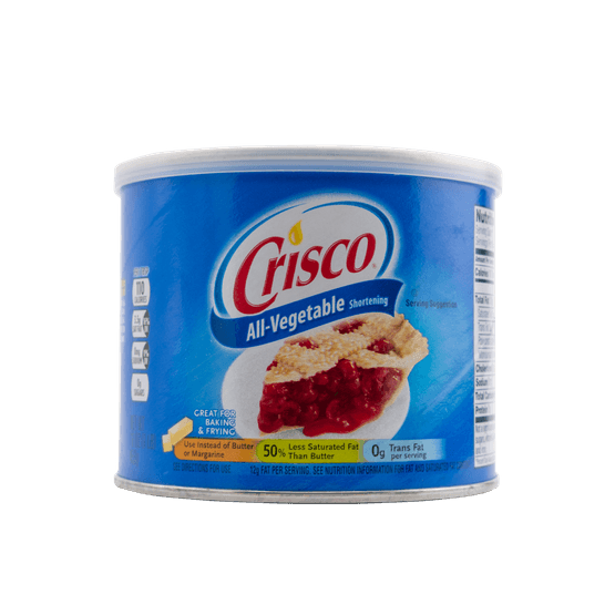 Crisco All-vegetable shortening - Dirk
