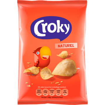 Croky Chips Naturel - JUMBO