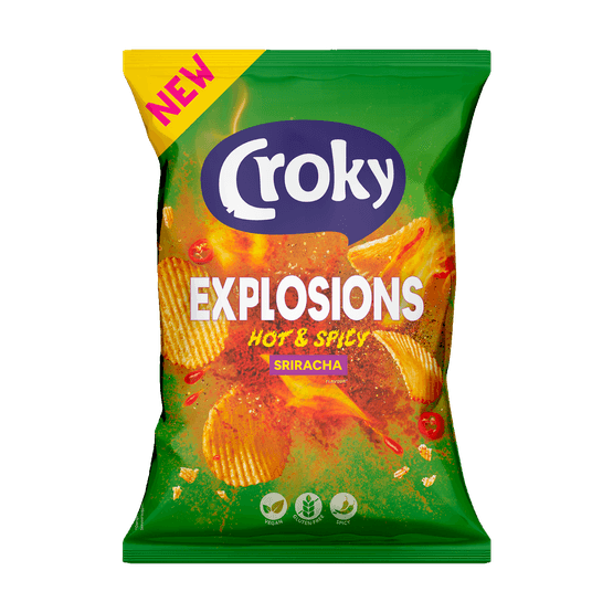 Croky Chips explosions sriracha - Dirk