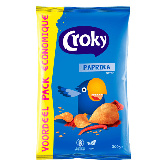 Croky Chips paprika - Dirk