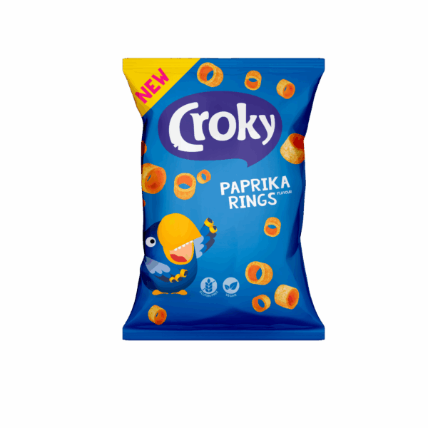 Croky Rings Paprika - PLUS