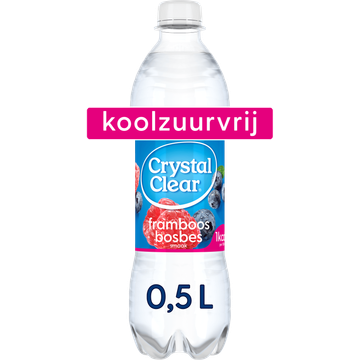 Crystal Clear Framboos Bosbes Smaak Drank - JUMBO