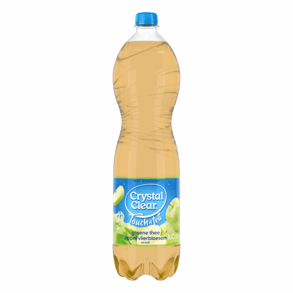 Crystal Clear Groene Thee Appel Vlierbloesem - PLUS