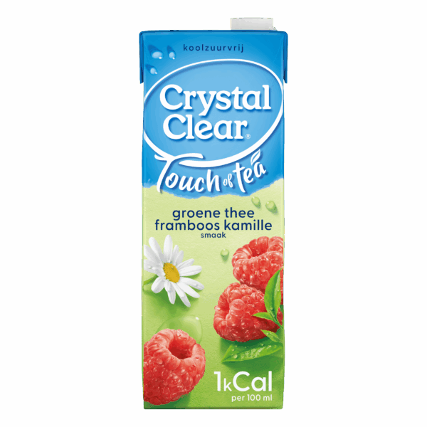 Crystal Clear Groene Thee Framboos Kamille - PLUS