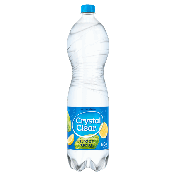 Crystal Clear Sparkling Cactus Lemon - PLUS