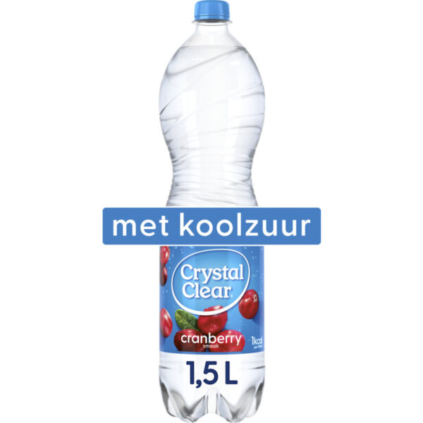 Crystal Clear Sparkling Cranberry - Albert Heijn