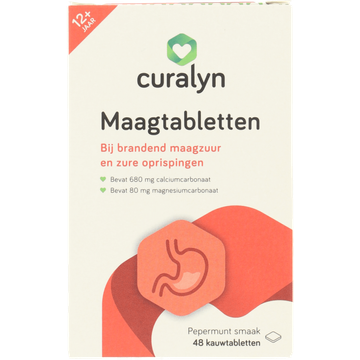 Curalyn maagtabletten 48 stuks - JUMBO