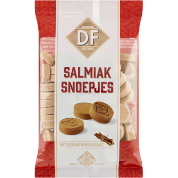 D.F. Salmiak Snoepjes met Zoethoutwortelextract - JUMBO