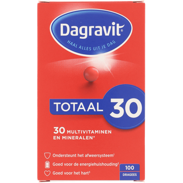 Dagravit Totaal 30 Multivitaminen dragees - JUMBO