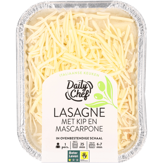 Daily Chef Lasagne kip marscarpone - Dirk
