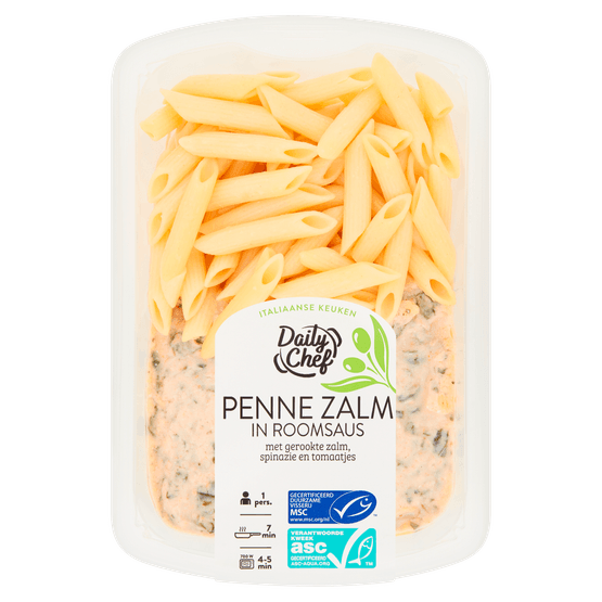 Daily Chef Penne gerookte zalm - Dirk