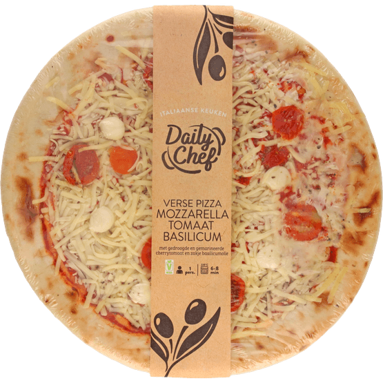 Daily Chef Pizza mozzarella basilicum - Dirk