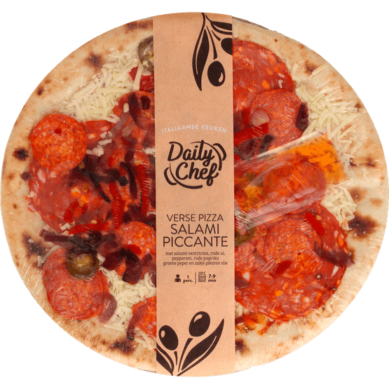 Daily Chef Pizza salami piccante - Dirk
