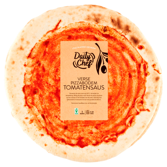 Daily Chef Pizzabodem met tomatensaus - Dirk