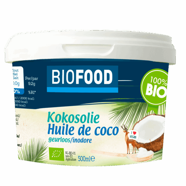 Damhert Biofood Kokosolie gebleekt bio - PLUS