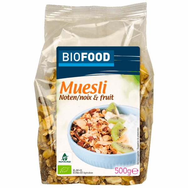 Damhert Biofood Muesli Noten en Fruit Bio - PLUS