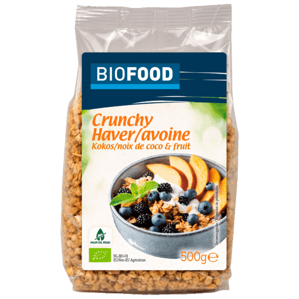 Damhert Biofood Muesli haver kokos fruit bio - PLUS