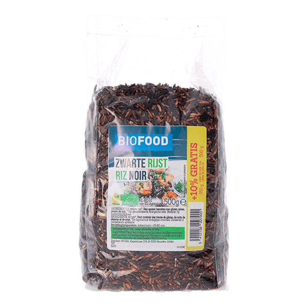 Damhert Biofood Zwarte Rijst Bio - PLUS