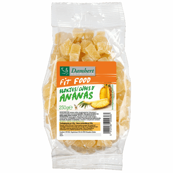 Damhert Fit Food Ananasblokjes - PLUS