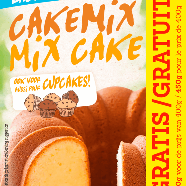 Damhert Glutenvrije Cakemix - PLUS