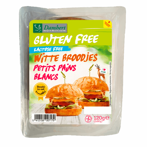 Damhert Glutenvrije witte broodjes - PLUS