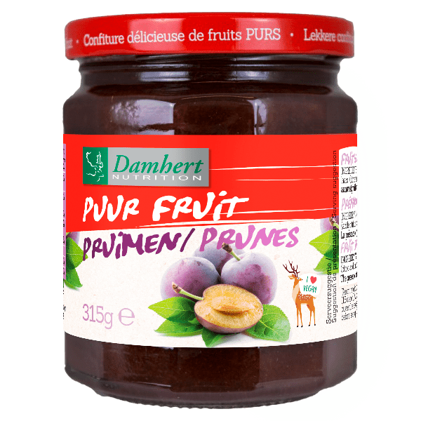 Damhert Puur Fruit Confituur Pruimen - PLUS