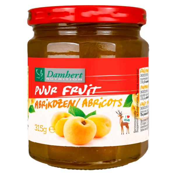 Damhert Suikerbewust Jam Confituur Abrikozen - PLUS