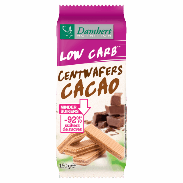 Damhert Tagatesse Centwafels Choco - PLUS