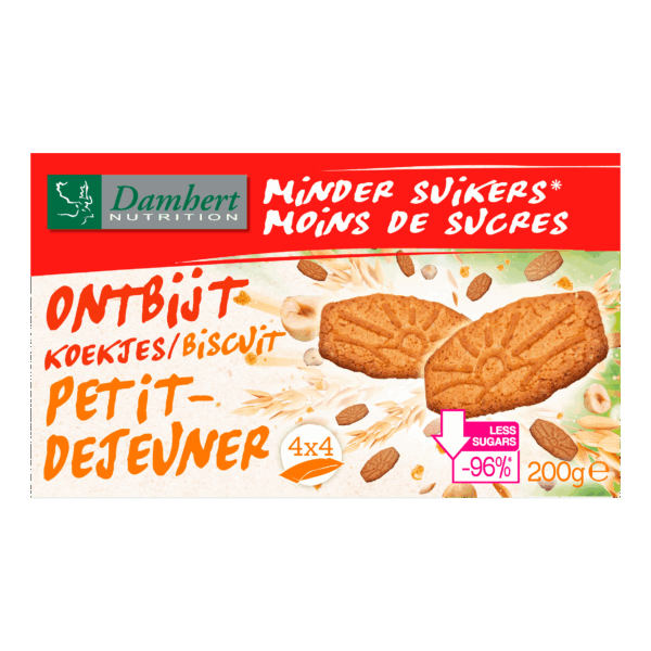 Damhert Tagatesse Ontbijtkoekjes - PLUS