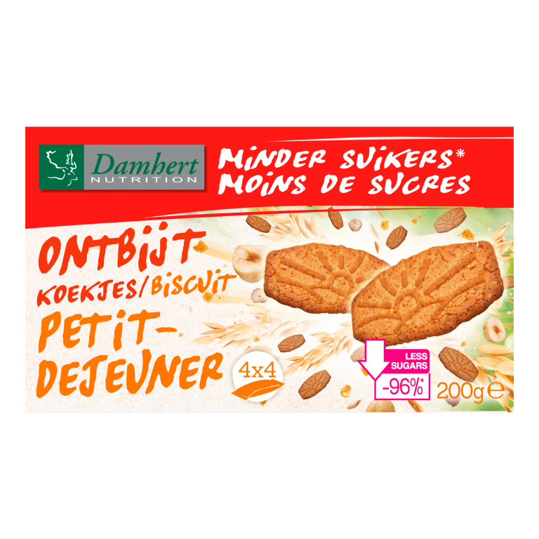 Damhert Tagatesse Ontbijtkoekjes - PLUS