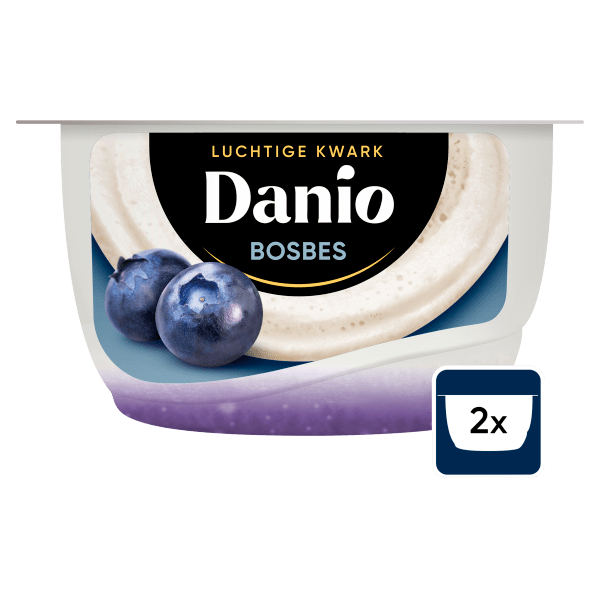 Danio Luchtige Kwark Bosbes - PLUS