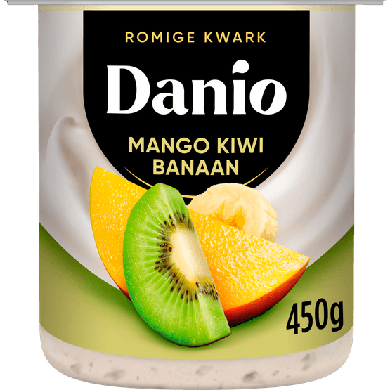 Danio Romige kwark mango kiwi banaan - Dirk