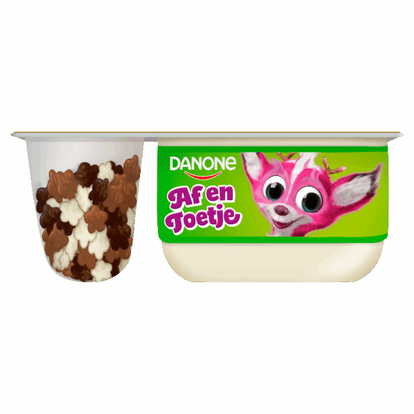Danone Af & Toetje Vanilleyoghurt - PLUS