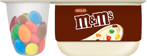 Danone M&M's Yoghurt Vanille - PLUS