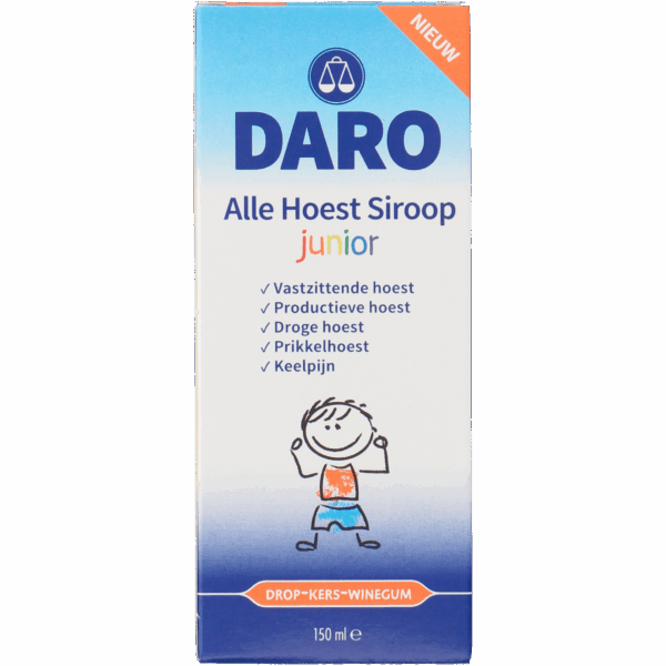 Daro Alle Hoest Siroop Junior - PLUS
