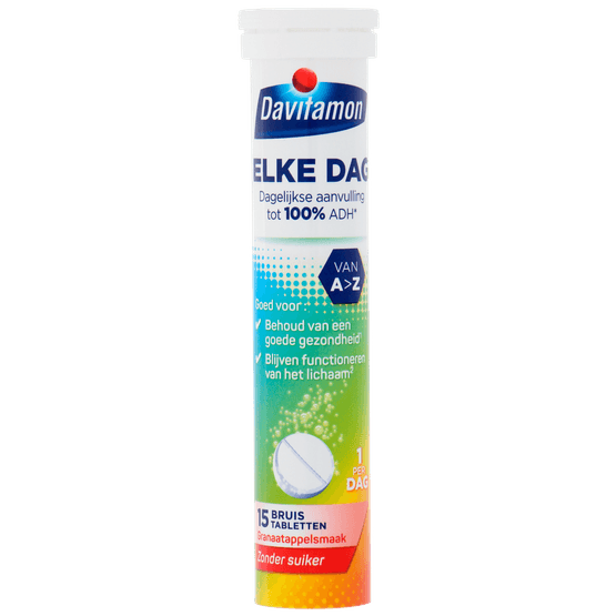 Davitamon Bruistabletten elke dag granaatappel - Dirk