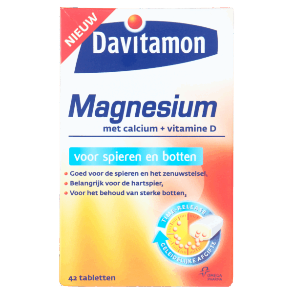 Davitamon Magnesium spieren botten - PLUS
