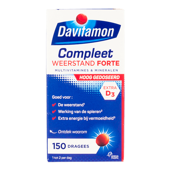 Davitamon Vitamine Compleet weerstand forte - PLUS
